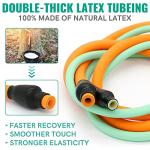 Heavy Resistance Bands Set for Working Out - Exercise Bands With Door Anchor and Handles - Stretch Bands for Fitness, Workout, Ligas Para Hacer Ejercicio