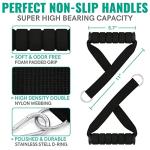 Heavy Resistance Bands Set for Working Out - Exercise Bands With Door Anchor and Handles - Stretch Bands for Fitness, Workout, Ligas Para Hacer Ejercicio