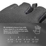 adidas Essential Adjustable Fingerless Gloves for Men and Women - Padded Weight Lifting Gloves - Adjustable Wrist Straps for Tailored, Secure Fit - White, Small