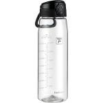 Fanhaw 32 oz Tritan Water Bottle with Chug Lid - Clear, BPA-Free, Lightweight, Wide Mouth, Leak-Proof, Perfect for Gym, Travel, School, Office, and Sports (Clear & Black)