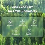 NEWBULIG Interlocking Foam Floor Tiles, Gym Flooring for Home Gym Mat 24 inch Long, 1/2 Inch Thick, Foam Mats for Floor, Garage, Workout Space, Non-Slip, 36pcs