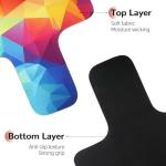 Non Slip Pilates Reformer Mat, Soft Fleece Surface Pilates Towel Mat, Pilates Mat with Multiple Equipment, Lightweight and Foldable, Sweat Wicking and Quick Drying, For Yoga and Fitness (Multicolor)