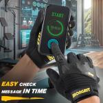 IRONGRIT Workout Gloves for Men Full-Finger: Weight Lifting Gloves with Full Palm Protection & Extra Grip for Gym, Weightlifting,Rowing, Exercise, Basketball and Cycling (Large)