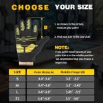 IRONGRIT Workout Gloves for Men Full-Finger: Weight Lifting Gloves with Full Palm Protection & Extra Grip for Gym, Weightlifting,Rowing, Exercise, Basketball and Cycling (Large)