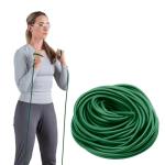 THERABAND Latex Resistance Tubing, Green, Heavy, Level 3, 100 ft Roll, Professional Grade Resistance Band for Exercise, Upper and Lower Body Workouts, Cut-to-Length, Color-Coded Levels