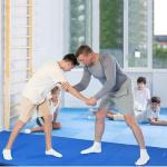 BalanceFrom 10x4 Feet 4-Panel Folding Gymnastics Mat – 2-Inch Thick Pad with Vinyl Surface and Carrying Handles for Tumbling, Yoga, Pilates, Home Workouts, and Martial Arts