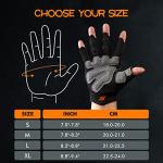 SueStar Workout Gloves 2022 - Weight Lifting Gloves with Full Palm Protection, Excellent Grip for Weightlifting, Fitness, Training