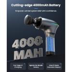 BOB AND BRAD A2 Pro Massage Gun with Heat and Cold Therapy, Professional Percussion Massage Gun Deep Tissue for Athletes Home Gym, Portable Muscle Massager, FSA and HSA Eligible