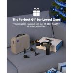 BOB AND BRAD A2 Pro Massage Gun with Heat and Cold Therapy, Professional Percussion Massage Gun Deep Tissue for Athletes Home Gym, Portable Muscle Massager, FSA and HSA Eligible