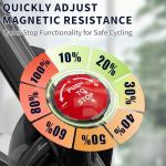 Stationary Bikes,Exercise Bikes,Adjustable Professional Exercise Bikes for Home, Efficient Workout Bike with Smartphone Mount & Digital Pulse Display