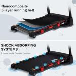 ATEEDGE Treadmills for Home, 15% Auto Incline, 0.5-10 MPH, 18" Belt, 3 HP, 350lb Capacity, Foldable, Bluetooth App