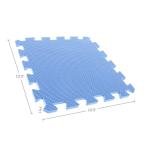 Interlocking Floor Mats - 8-Piece Nontoxic Exercise Mat or Play Mat for Toddlers, Babies or Kids - Foam Padding for Home Gym by Stalwart (Multicolor)