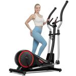 GOIMU Elliptical Machine, Elliptical Exercise Machine for Home with Hyper-Quiet Magnetic Driving System, Elliptical Trainer with 15.5IN Stride, 350LBS Loading Capacity