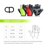 DA--Workout Gloves for Men and Women, Exercise Gloves for Weight Lifting, Cycling, Gym, Training, Breathable and Snug fit