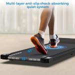 AoraPulse Portable Foldable Treadmills for Home, Small Folding Treadmill for Home Office with 300 LBS Capacity, Walking Running Exercise Electric Compact Treadmill with LED Display