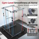 Multi-Function Power Rack with Cable Crossover