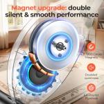 Pleny 5-in-1 Folding Exercise Bike for Home Gym