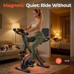 Pleny 5-in-1 Folding Exercise Bike for Home Gym