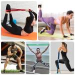 WIKDAY Resistance Bands for Working Out, Exercise Bands, Workout Bands, Pull Up Assistance Bands for Body Stretching Training Physical Therapy Muscle Training for Men & Women Multicolour (8-100lbs)