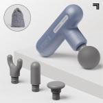 Sharper Image Powerboost Move Aero 3.0 – Mini Percussion Massage Gun| Updated Soft-Touch Design, Carrying Bag, 4 Nodes| Portable Full Body Back & Shoulder Massager| Deep Tissue Massage Tool Gift