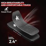 STACOO Weight Bench, Adjustable Workout Bench for Home Gym Full Body Workout, 1300LBS Weight Capacity Bench Press, Flat/Incline/Decline Bench with 33" Extra-Long Backrest & Wheels