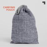 Sharper Image Powerboost Move Aero 3.0 – Mini Percussion Massage Gun| Updated Soft-Touch Design, Carrying Bag, 4 Nodes| Portable Full Body Back & Shoulder Massager| Deep Tissue Massage Tool Gift