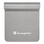 Champion 10mm Exercise Mat, Grey, Cushioned Non-Slip Workout Mat with Textured Base for Yoga, Pilates, Stretching & Floor-Based Training, Lightweight NBR Material, Includes Carry-On Strap