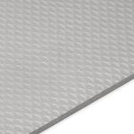 Champion 10mm Exercise Mat, Grey, Cushioned Non-Slip Workout Mat with Textured Base for Yoga, Pilates, Stretching & Floor-Based Training, Lightweight NBR Material, Includes Carry-On Strap