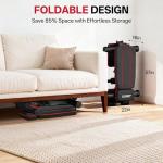 JOROTO Adjustable Weight Bench for Home Gym, 1000 LBS Capacity, Foldable Incline Decline Flat Workout Bench with Leg Extension & Back Extension, Exercise Preacher Curl Bench for Full Body Training