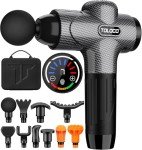 TOLOCO Deep Tissue Massage Gun with 10 Heads