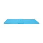 Fitvids All Purpose 1/2-Inch Extra Thick High Density Anti-Tear Exercise Yoga Mat and Knee Pad with Carrying Strap, Blue