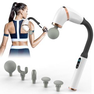 Ergonomic Massage Gun with 6 Speed Levels