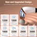 Ergonomic Massage Gun with 6 Speed Levels