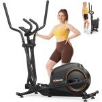 YOSUDA Compact Elliptical Machine Only 2 sq ft, 15IN Stride Foldable Elliptical for Home, Folding Elliptical Exercise Machine, Elliptical Cross Trainer with 16 Magnetic Resistance Levels