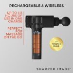 Sharper Image Powerboost Deep Tissue Massage Gun