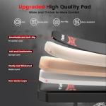 Birdfeel Commercial Adjustable Weight Bench, 1800LBS Heavy Duty Workout Bench for Home Gym Strength Training, Removable Leg Holder for Flat/Incline/Decline Sit Up & Full Body Workout, Black Red