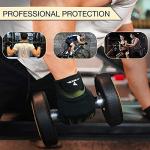 ATERCEL Workout Gloves for Men and Women, Exercise Gloves for Weight Lifting, Cycling, Gym, Training, Breathable and Snug fit (Green, Medium)