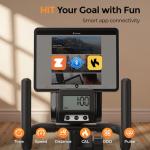 YOSUDA PRO Recumbent Exercise Bike with Resistance Bands