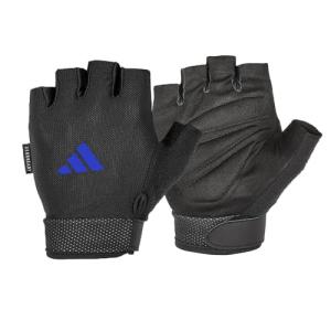 adidas Essential Adjustable Gloves (Blue, Small)