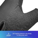 adidas Essential Adjustable Gloves (Blue, Small)