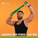 SmarterLife Resistance Bands for Working Out, Latex-Free Exercise Bands for Women, Men, 5 Extra Wide Workout Bands for Weight Loss, Home Gym, Booty Bands, Physical Therapy Bands, Workout Guide