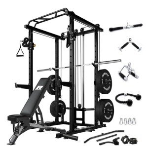 RitFit Complete Home Gym Package with Power Cage