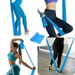 Rhinenet 3 PCS 10LB/15LB Resistance Bands Long Non-Latex Elastic Stretch Bands Work Out Band for Working Out Women or Men, Exercise Bands Set Yoga, Pilates, Gym, 5FT/6.5FT Blue