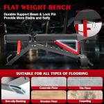 Weight Benches for Home Gym - Adjustable Workout Bench Press 1300lb Capacity Heavy Duty for Exercises Incline Flat Decline Sit-Ups