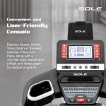 Sole Treadmill F65, Foldable Treadmills for Home Use, Bluetooth, Wide Speed Range, Large Running Surface, Treadmill Foldable, Treadmills for Home with Incline, (Sole F65)