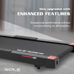 Sole Treadmill F65, Foldable Treadmills for Home Use, Bluetooth, Wide Speed Range, Large Running Surface, Treadmill Foldable, Treadmills for Home with Incline, (Sole F65)