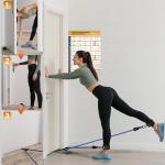 Readaeer Resistance Bands, Exercise Bands for Working Out, Work Out Bands with Handles for Men and Women for Indoor and Outdoor Sports, Fitness, Suspension, Speed Strength, Training, Home Gym,Yoga