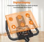 DMASUN Exercise Bike, Silent Magnetic Resistance Stationary Bike for Home with 330 LBS Capacity, Pedals with Anti-loosening Nuts, Indoor Bike with Comfortable Seat Cushion, Digital Display with Tablet Holder