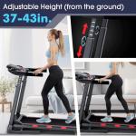 Advzon 3.5 HP Auto Incline Treadmills for Home - Adjustable Height Handle Bars, 8.7 MPH, Wide Belt, 300+ lb Capacity
