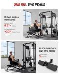 Mikolo 2200lbs Smith Machine with Cable System